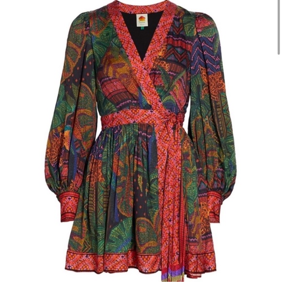 Farm Rio Wrap Dress - Picture 6 of 6